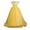Yellow, variant on Mercatoo Girl Dress Spring/Summer Solid Color Flying Sleeve Embroidery Back ZipperBow Birthday Pšrty Retro Dress