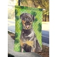 thumbnail image 2 of Carolines Treasures CK1794CHF Shamrocks Rottweiler Flag Canvas House Size, 2 of 4