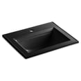 thumbnail image 3 of Kohler 2337-1-NY 22.75 in. Rectangular Drop-In Bathroom Sink with 1-Hole - Dune, 3 of 8