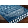 thumbnail image 3 of Hauteloom Urja Living Room, Bedroom Area Rug - Contemporary - Navy, Cream, Denim - 6'7" x 9', 3 of 11