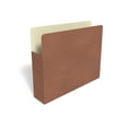 thumbnail image 2 of MyOfficeInnovations Expanding File Pockets 5.25" Expansion Letter Size Brown 10/BX 418335, 2 of 4