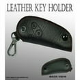 thumbnail image 5 of ICBEAMER one Black style Fit Honda Vehicle Genuine Leather Cover Key Holder Fob Case, 5 of 5