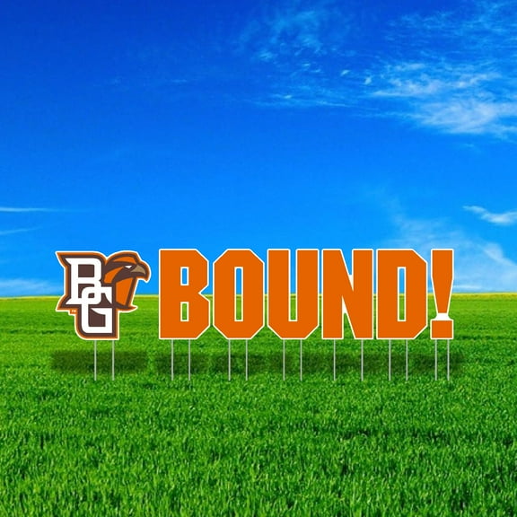 Bowling Green State University BOUND Mascot Yard Sign Set