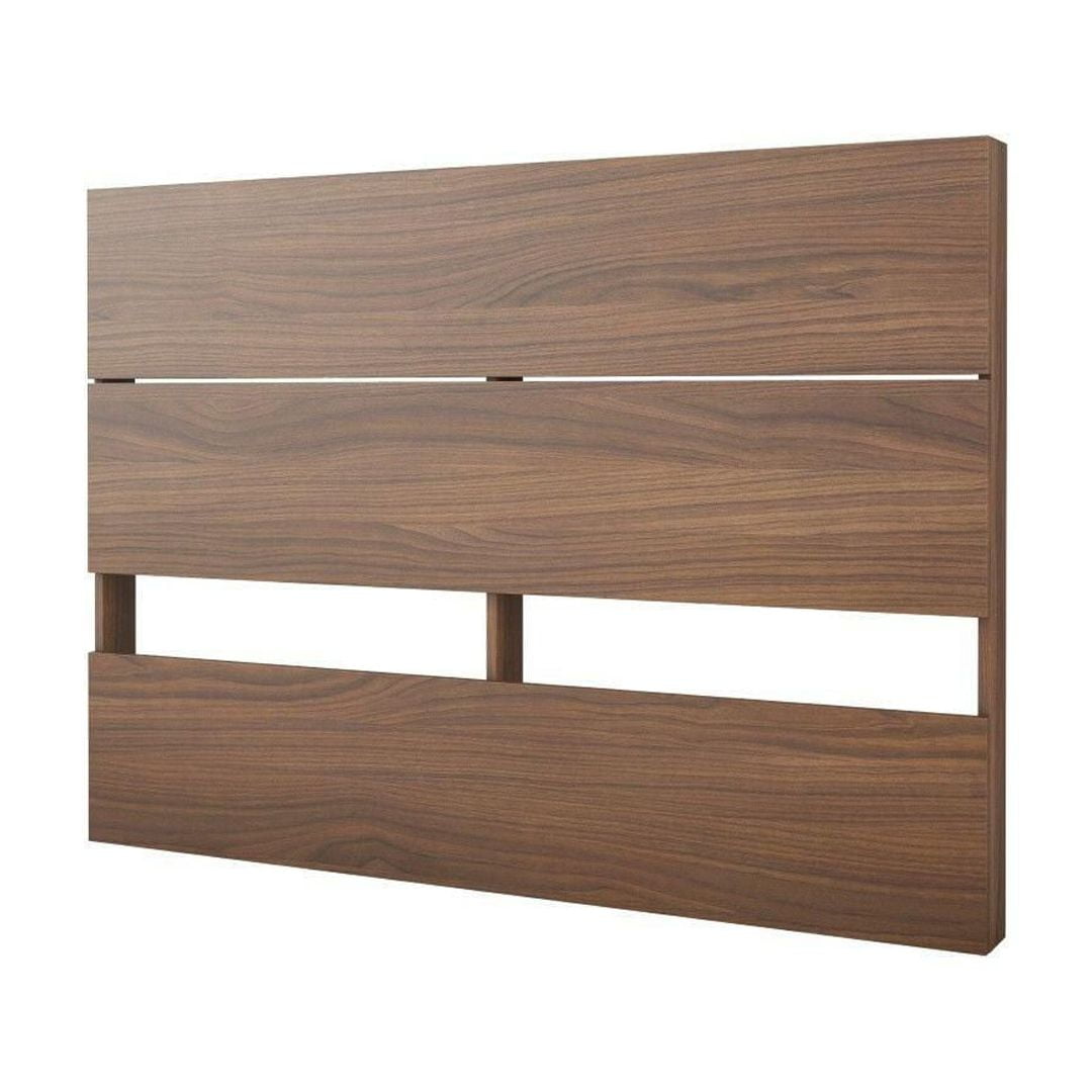 Onyx 4 Piece Bedroom Set, Walnut and Black