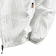 thumbnail image 6 of DPTALR Men's Thin Sports Multi-Pocket Casual Loose Mountaineering Cargo Outdoor Stand Collar Jacket,White,Big and Tall Men XXXXL, 6 of 7