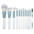 thumbnail image 1 of Juego de 12 brochas de maquillaje con mango de madera, brocha para el cabello, polvo, brocha de maquillaje Facial, brochas de maquillaje profesionales multiusos, 1 of 5