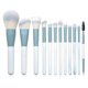 thumbnail image 1 of 12 Wooden Handle Makeup Brush Set, Hair Brush, Powder Powder, Facial Makeup Brush Multipurpose professional makeup brushes, 1 of 5