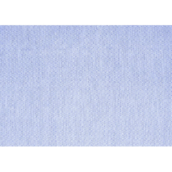 Ahgly Company Machine Washable Indoor Rectangle Abstract Blue Contemporary Area Rugs, 8' x 10'