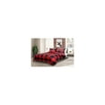 thumbnail image 2 of Safdie & Co. 3-piece Polyester Buffalo Plaid Double Queen Comforter Set in Black, 2 of 3