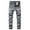 Dark Gray, variant on Herrnalise Men's Joggers Cargo Pants Fashion Trend Micro Elastic Slim Tie Elastic Small Straight Leg Ripped Denim Pants for Men For Black,3XL