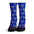 thumbnail image 2 of Function - American Mullet Bald Eagle With Beers Pattern Fashion Socks, 2 of 4