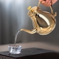 thumbnail image 3 of HLONK Stainless Steel Tea Kettle with Infuser for Loose Leaf - 1.2L Capacity, 3 of 6