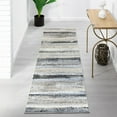 thumbnail image 6 of Luxe Weavers Lagos Collection 7501 Gray 2x7 Abstract Area Rug, 6 of 9