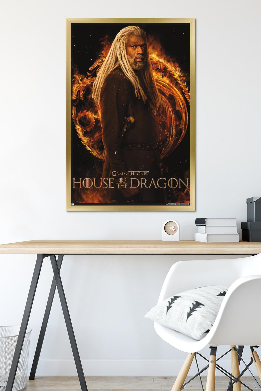 House of the Dragon - Corlys One Sheet Wall Poster, 22.375" x 34" Framed