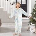 thumbnail image 6 of Vzayyk 4T-14Y Size Aviliable Cozy One-Piece Footless Sleeper Pajama Cute Line Art, 6 of 8