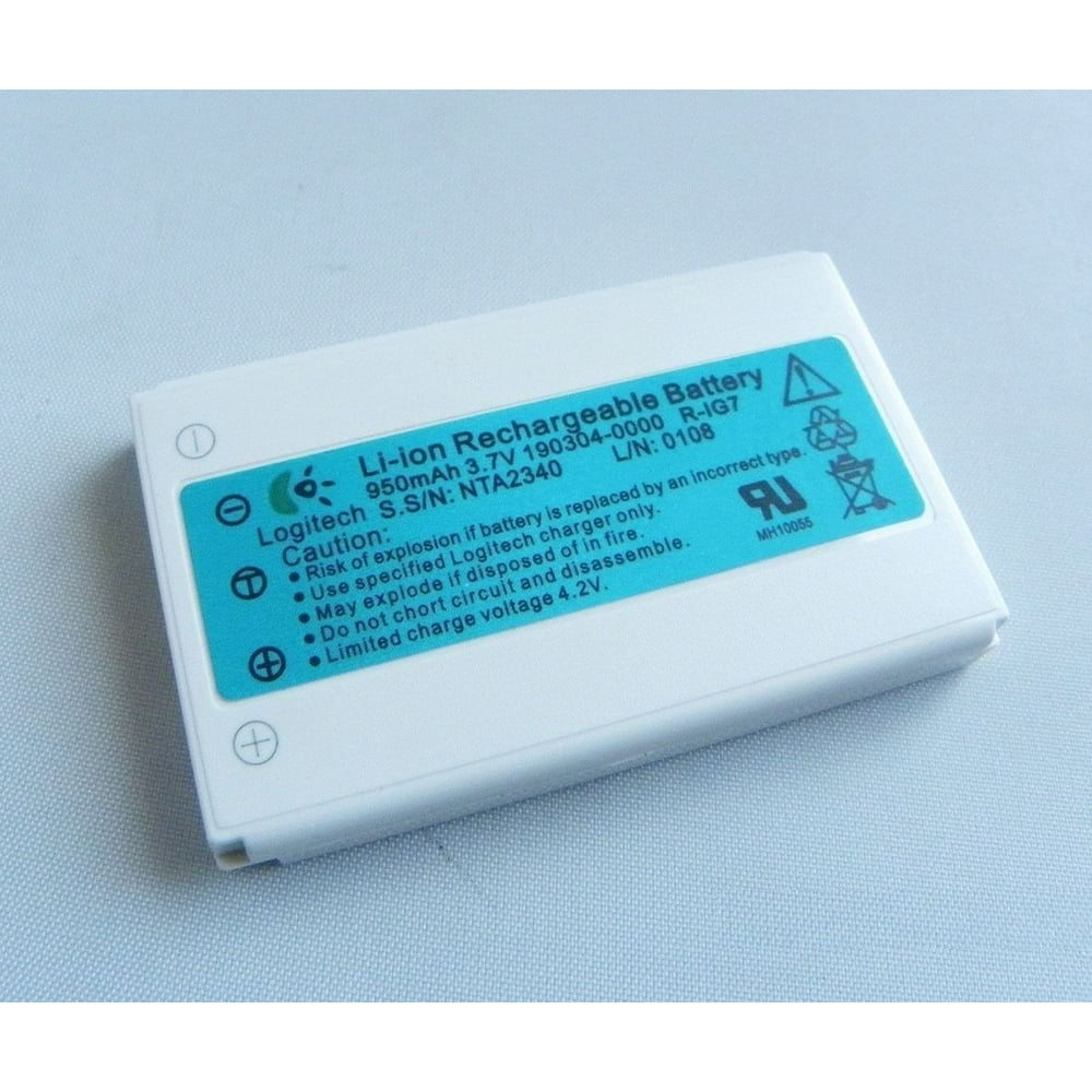 Rechargeable Battery for Logitech Harmony RIG7 950mAH 3.7V Harmony 880 890 900