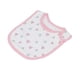 thumbnail image 2 of Pack of 3 baby bibs, cute prints, soft and absorbent cotton, with snap closure, for teething and drooling., 2 of 2