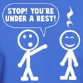 thumbnail image 3 of CafePress - You're Under A Rest Dark T Shirt - Men's Classic Graphic Cotton T-Shirt, 3 of 4