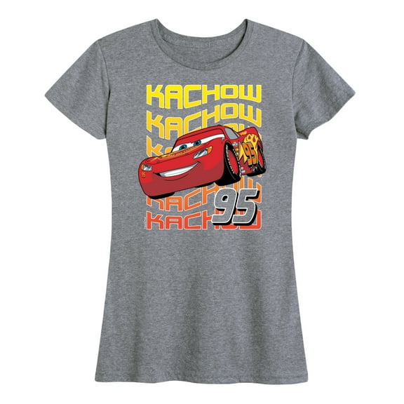 Disney's Cars - KACHOW 95 - Women's Short Sleeve Graphic T-Shirt