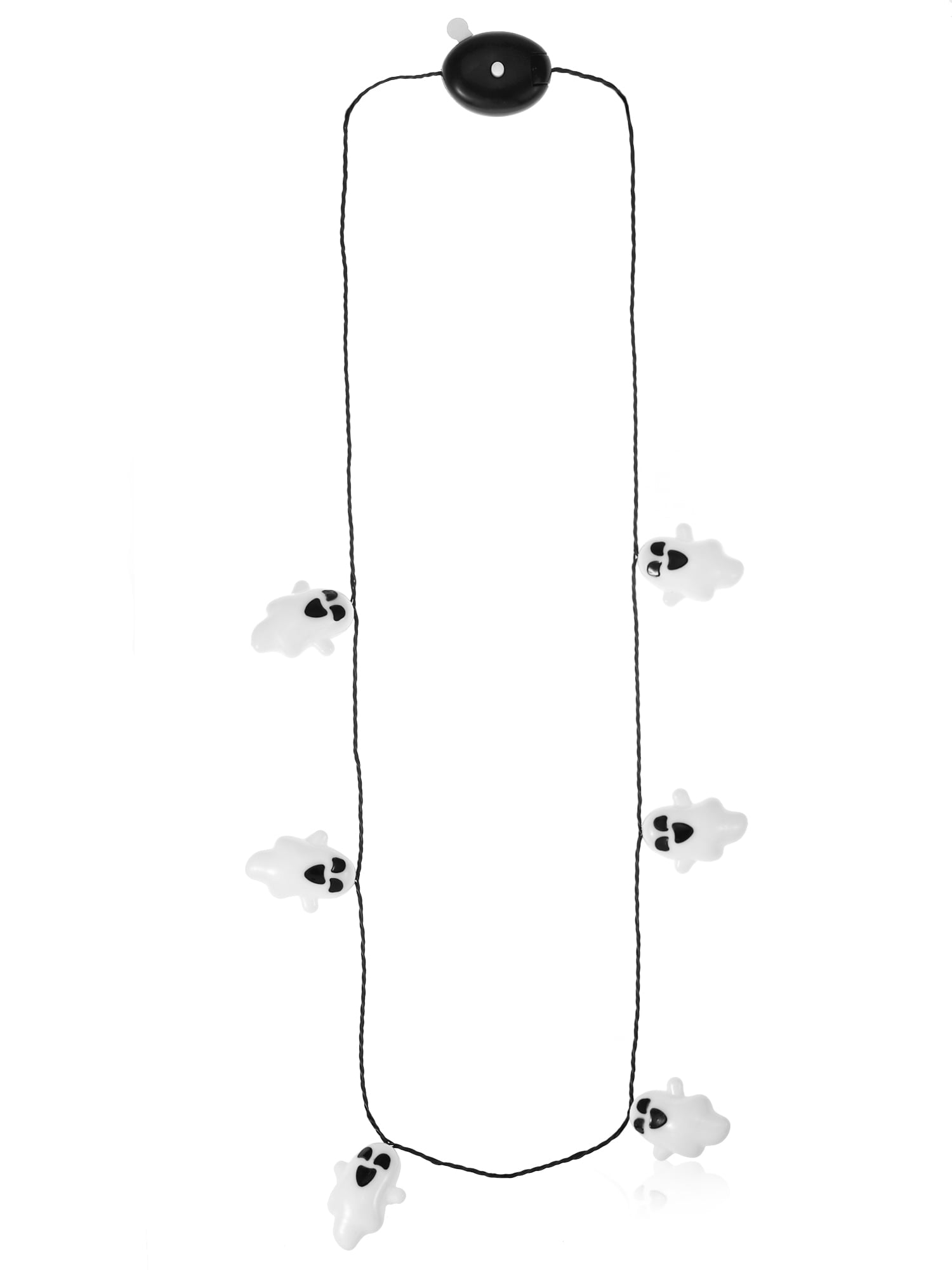 Way to Celebrate Ghost Light-Up Halloween Necklace, 1 Piece