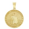 Saint Christopher 10kt Yellow Gold Medallion