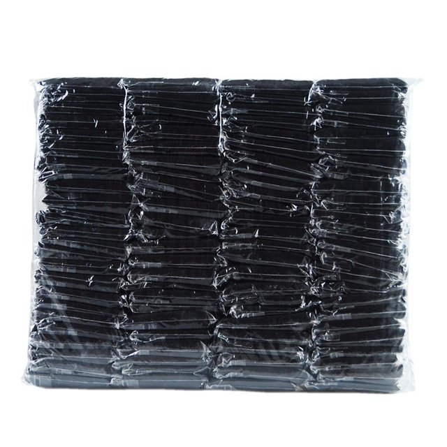 Breve Corto Corto No Tejido de La Ropa Interior de La Belleza Del Balneario Desechable de Las Mujeres 100pcs para La Sauna - Negro, tal se describe Sunnimix Bragas Tanga Desechables