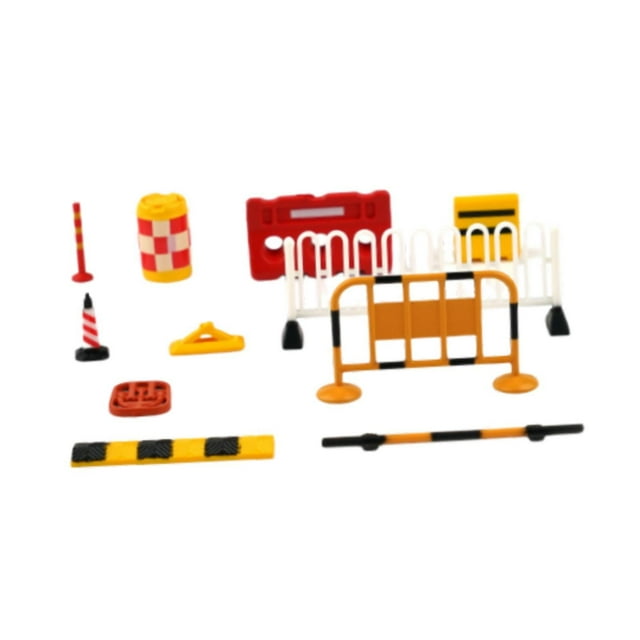 Siruishop 1/64 Diorama Accessories Model Set,Realistic,Lightweight,Creative,Mini Accessory Traffic set