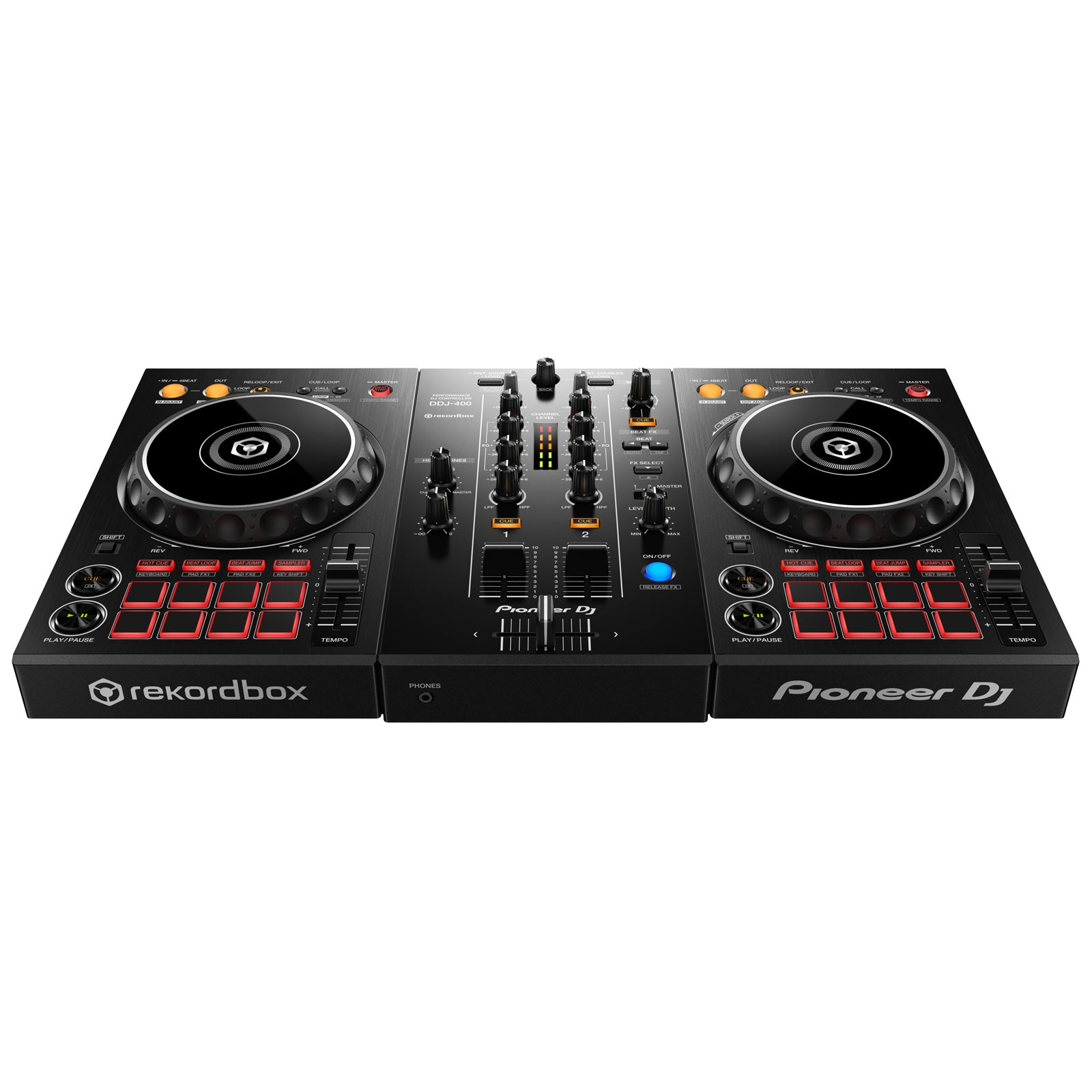 Pioneer DJ DDJ-400 2-channel rekordbox DJ Controller with