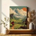 thumbnail image 6 of UXIEQU Fantasy Landscape Canvas Wall Art 15.75x11.81 Inches, 6 of 8