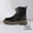 #143-Black, variant on Roncen Women's Winter Ankle Boots - Cozy Faux Fur Lined Casual Shoes with Round Toe, Side Zipper & Front Lace-Up Design, Chunky Low Heel for All-Day Comfort