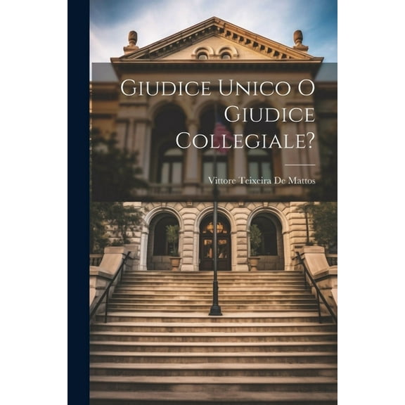 Giudice Unico O Giudice Collegiale? (Paperback)