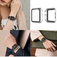 thumbnail image 7 of For Apple Watch Series 3 / 4 / 5 / 6 / SE Case, Njjex [1-Pack] Ultra Slim Thin Bumper Full Coverage Matte Hard Cover for iWatch Series SE 6 5 4 3 2 38 40 42 44mm -Sliver, 7 of 7