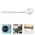 thumbnail image 3 of Shisuyan Fryer Scoop Silver 1Set 3.9in Mesh Filter Design, 3 of 8