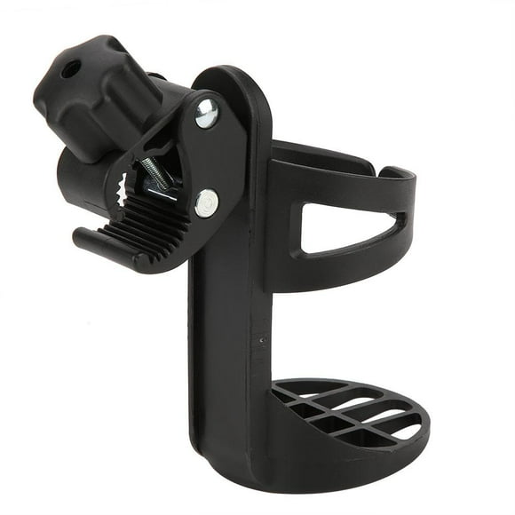 Qiilu 360 Degrees Universal Baby Stroller Bottle Cup Holder Storage Rack for Trolley Pushchair Bike, Stroller Cup Holder, Bottle Cup Holder