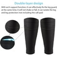 thumbnail image 4 of 2 Pairs Soccer Shin Guard Socks, Breathable Soccer Shin Guard Sleeves with Pocket for Football Shin Pads, Shin Pads Holder for Kicking Ball, Running, Cycling, 4 of 6