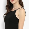 thumbnail image 6 of Zima Leto Women's Solid Incut Fitted Midi Dress, 6 of 7