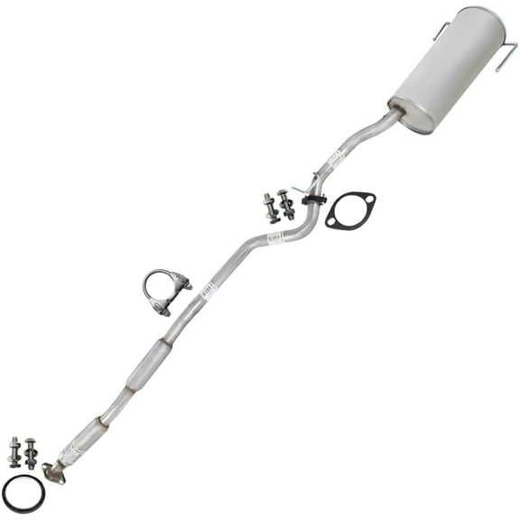 Northeastern Exhaust Stainless Steel Resonator Pipe & Muffler System Kit Fits 2003 Subaru Baja 2.5L SUV – Direct Fit