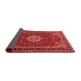 thumbnail image 2 of Ahgly Company Indoor Round Medallion Red Traditional Area Rugs, 3' Round, 2 of 4