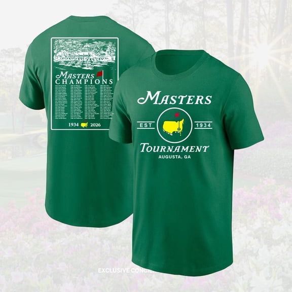 Masters Tournament 2026 Augusta National Golf Club Fan Unisex T-Shirt