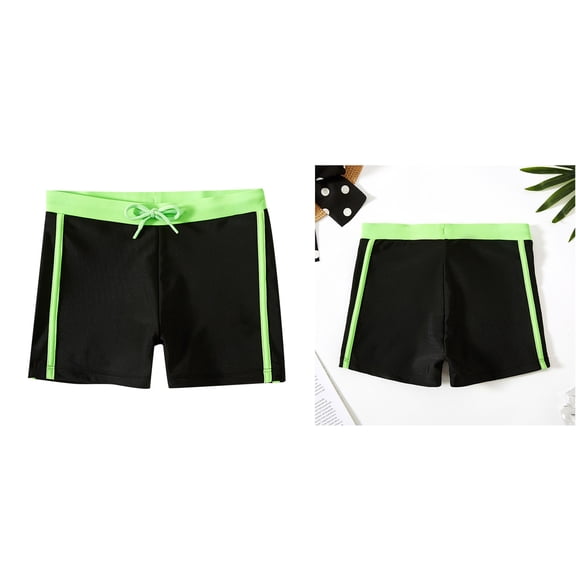 Swimming Trunks for Kids Boys with Compression Liner Swimsuit for Boys Quick Dry Bathing Suit for Kids 9-10 Years
