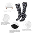thumbnail image 6 of Lsque Sunflowers Printed Crew Socks Men's Women's LightWeight Thin Casual Calf Socks ,Knee High Socks,Cotton Socks, 6 of 9