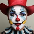 thumbnail image 4 of Pintura corporal en barra CCBeauty Clown White Oil Halloween, 4 of 7