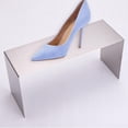thumbnail image 2 of Soporte de exhibición de zapatos Sunnimix de Acero inoxidable Plata Alta, 2 of 8