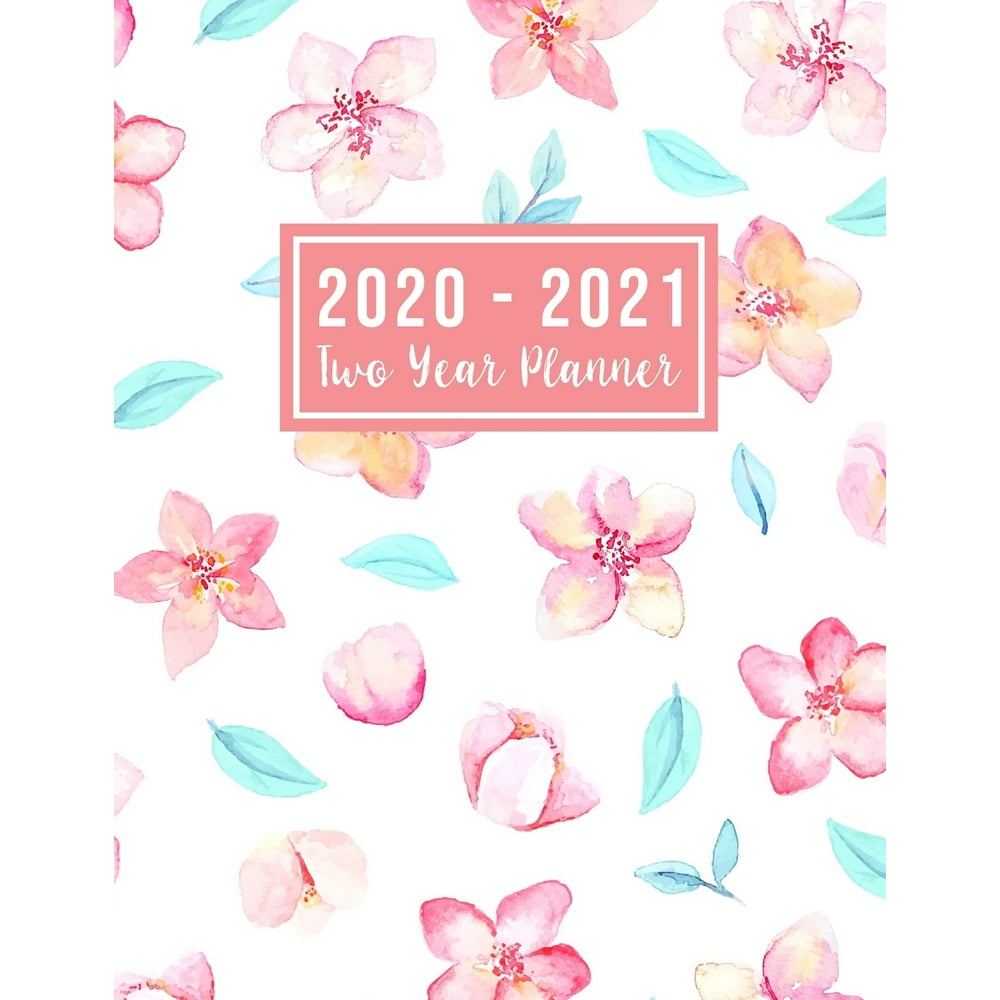 2 year monthly planner 2020 2021 2020 2021 two year planner large see