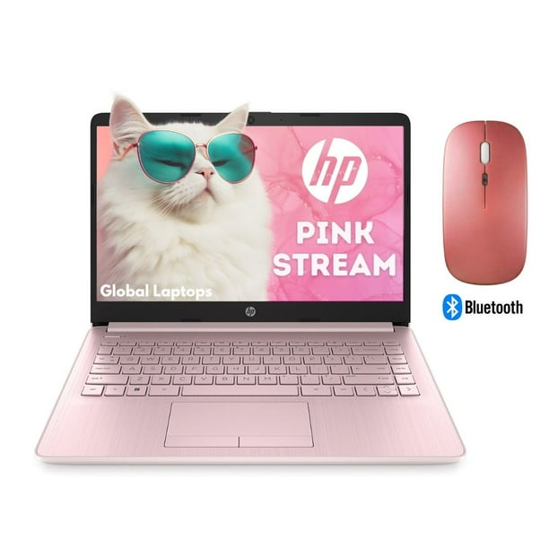 Laptop HP Rosa Intel N4120 64GB EmmC 4GB RAM 14" Rose Gold + Regalo