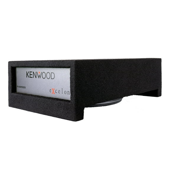 Kenwood P-XW1002B 10" Subwoofer with Sealed Down-Firing Enclosure