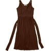 Women's Jersey Dress with Wood Beads