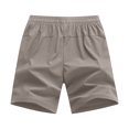 thumbnail image 6 of Vetsdori Mens Workout Shorts Dry Fit Short Pants Casual Athletic Shorts Sports Elastic Waist Plain,Hombre Pocket Shorts for Men Breathable,Size L, 6 of 9
