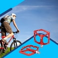 thumbnail image 2 of ZTTO JT07 1 par de 1 par de bicicletas Pedal de acero Axis 32 Picos de color sólido Pedales de bicicleta Ciclo de ciclismo al aire libre Accesorios de accesorios rojos Eigraketly OD002855-02B, 2 of 7