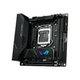 thumbnail image 2 of ROG Strix Z590-I Gaming WiFi 6E LGA 1200 (Intel® 11th/10th Gen) mini- ITX gaming motherboard (PCIe 4.0, 10 layer PCB, 8+2 power stages, Thunderbolt 4 Onboard, 2.5 Gb Ethernet, 2 of 8